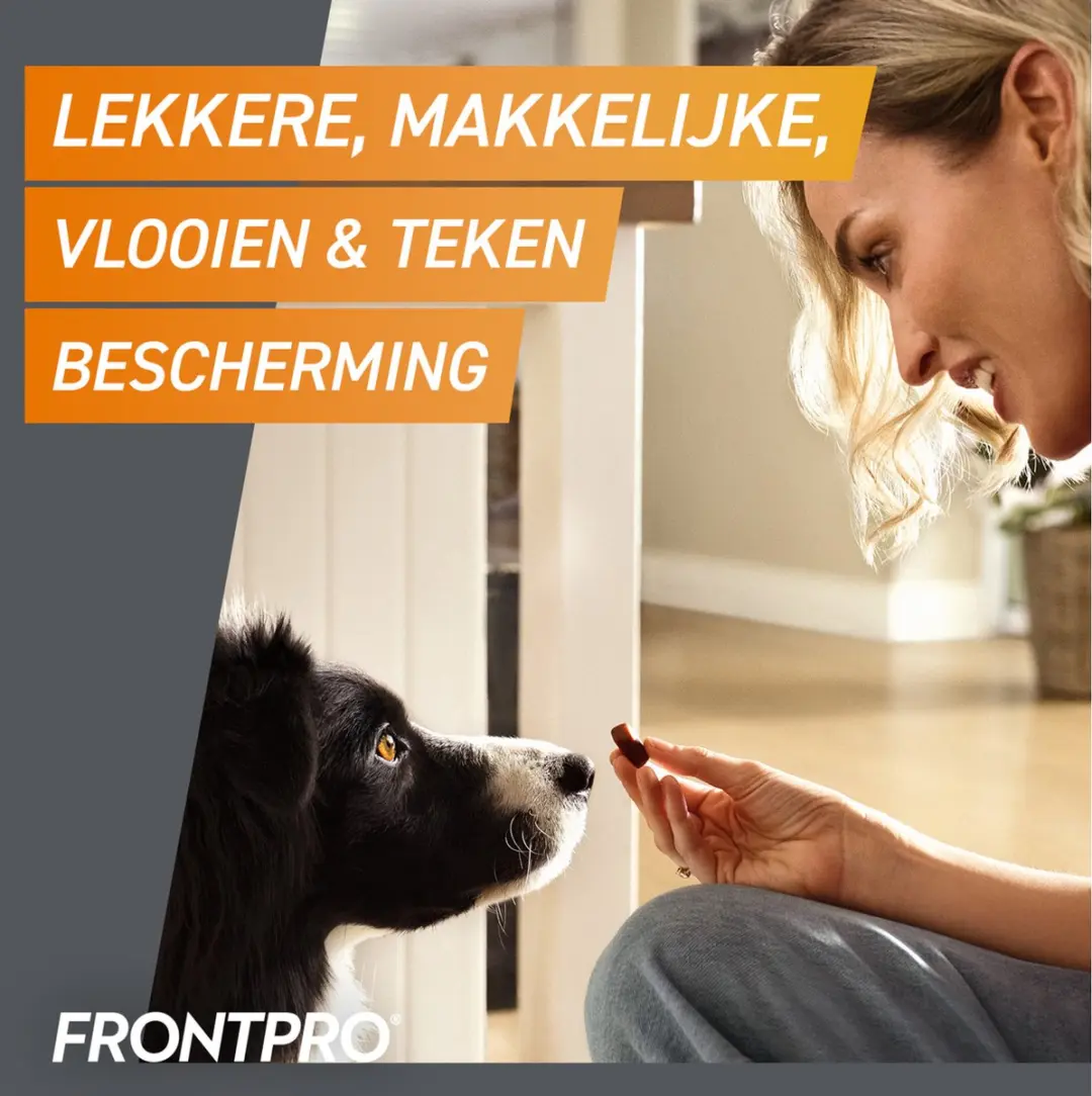 Frontpro Hond XL Kauwtabletten 25-50 kg - 3 Tabletten - afbeelding 6 van 6