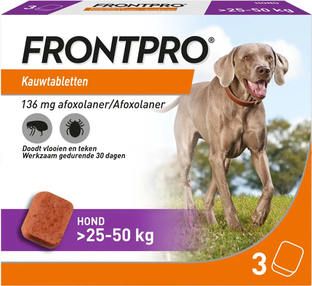 Frontpro Hond XL Kauwtabletten 25-50 kg