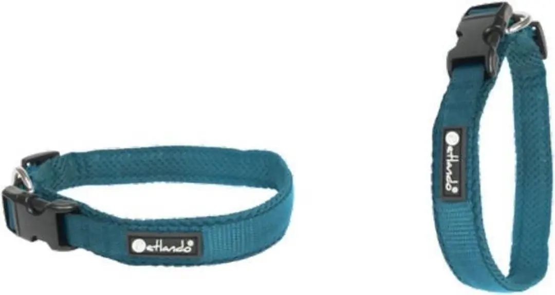 Petlando Hondenhalsband Mesh Petrol