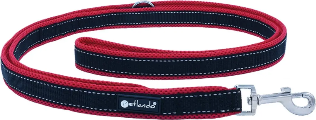 Petlando Trainingslijn Outdoor Rood&Zwart