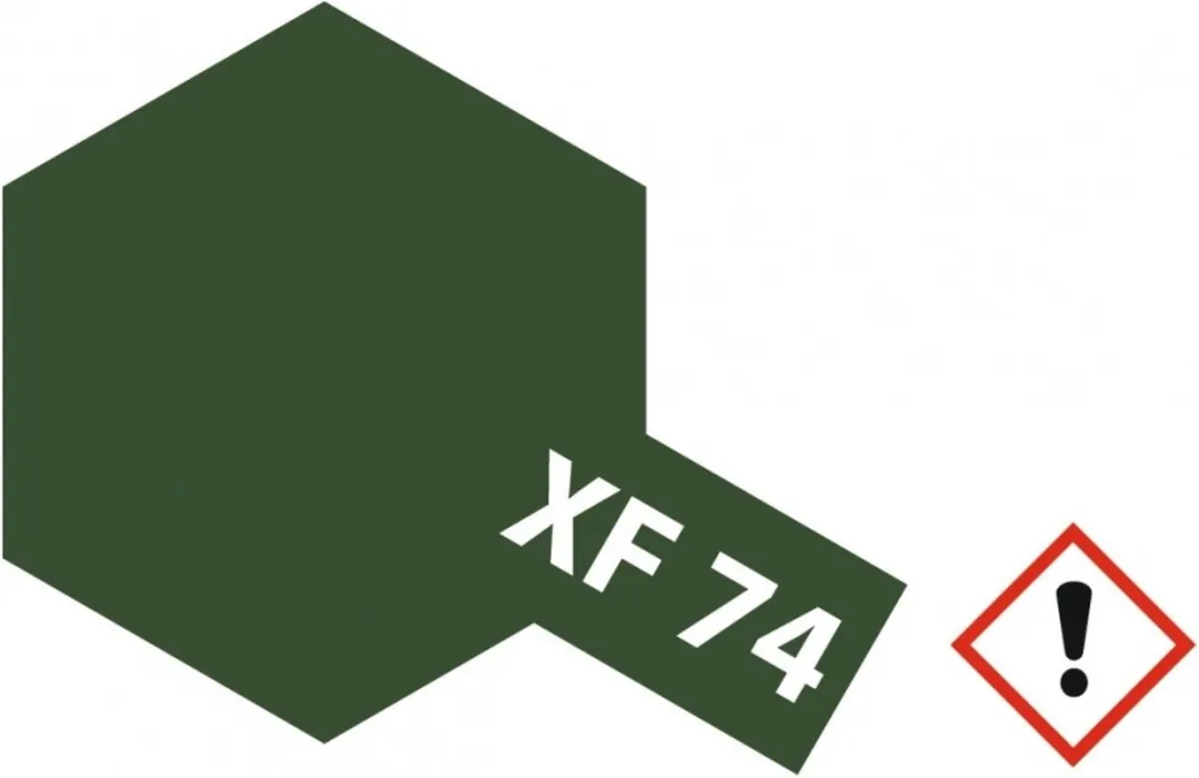 Tamiya Acrylverf XF-74 JGSDF Brown Olive Drab - 10ml