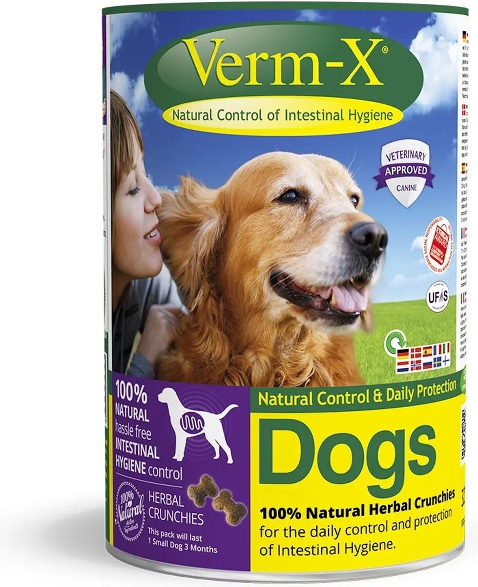 Verm-X Crunchy Hondenkoekjes 325g - afbeelding 4 van 6