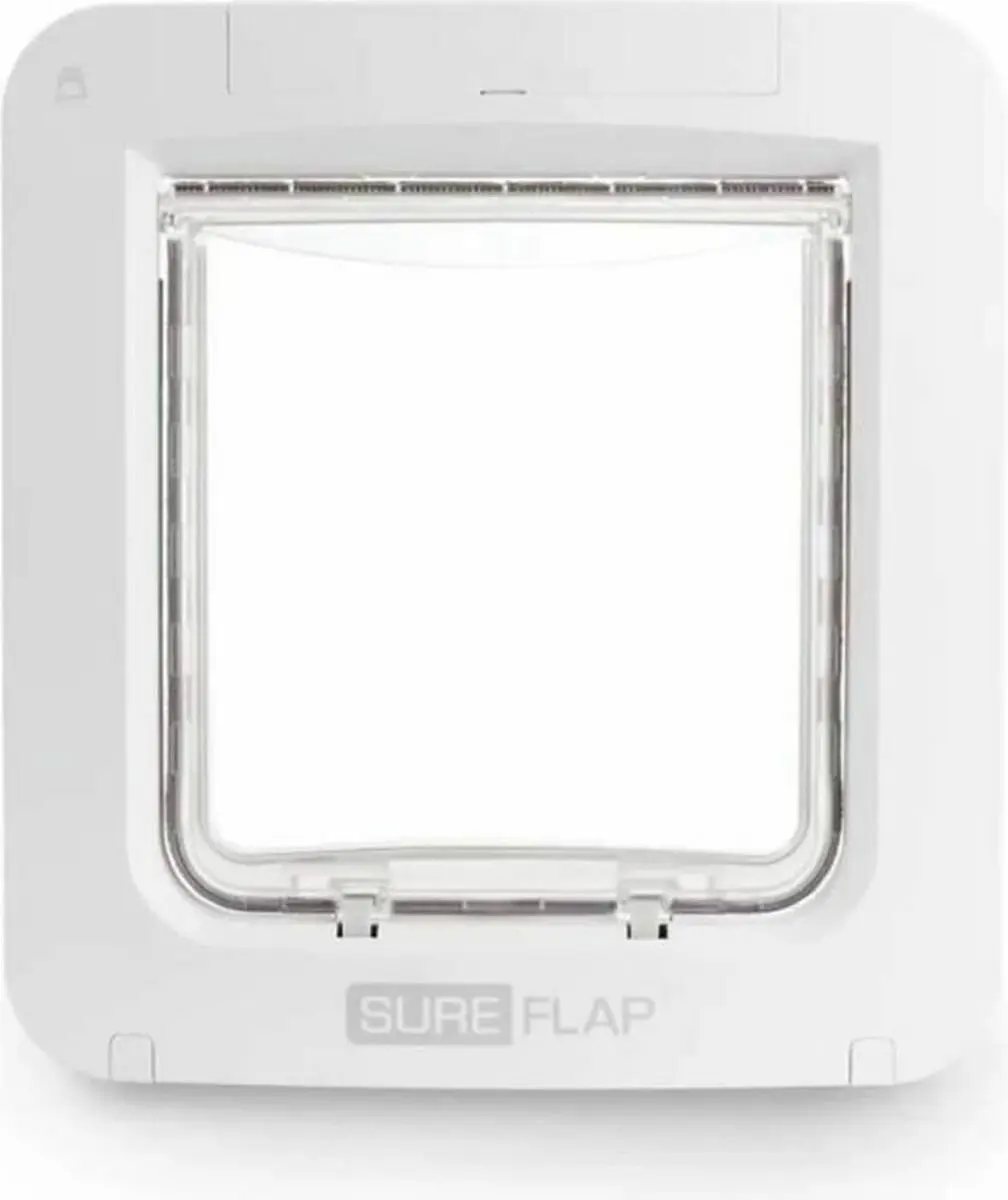 Sureflap Connect Microchip Huisdierluik - Wit - afbeelding 4 van 6