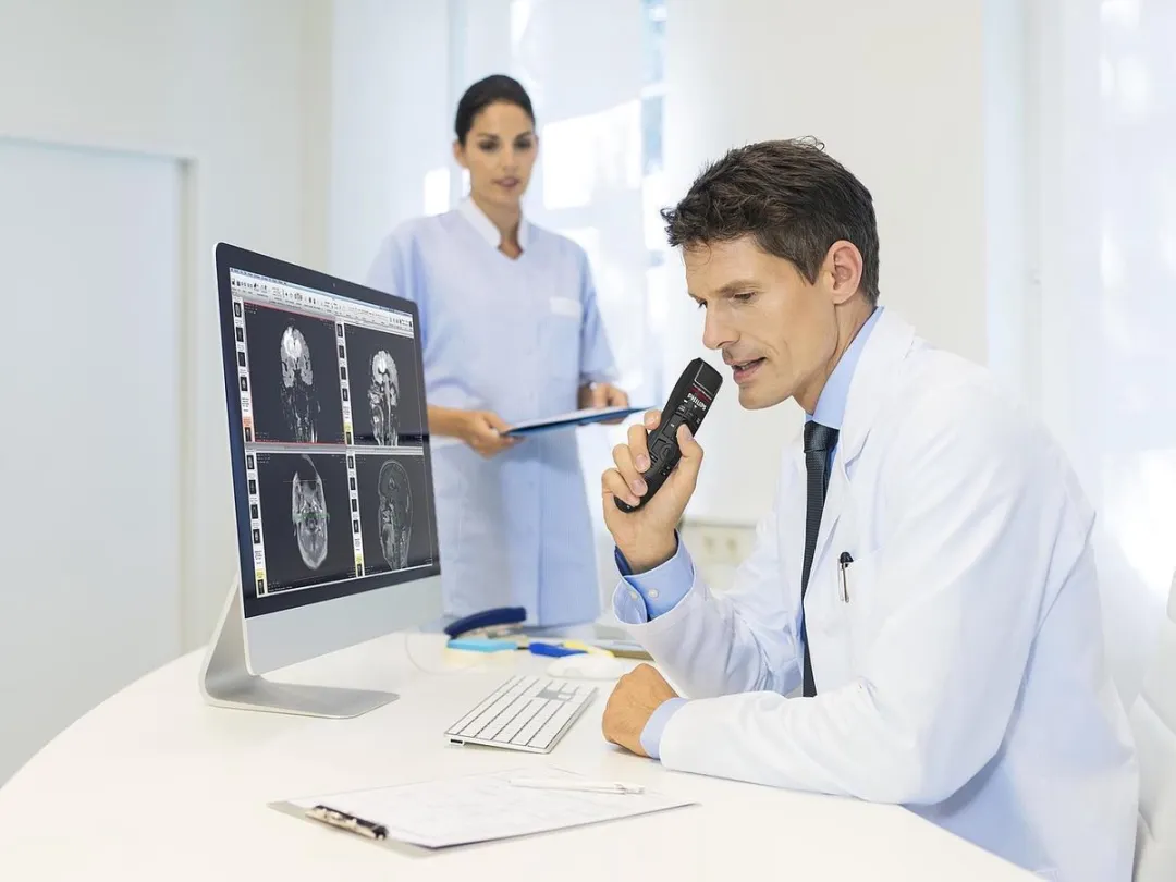 Philips SpeechMike Premium Air SMP4010 Draadloze Dicteermicrofoon - Antraciet