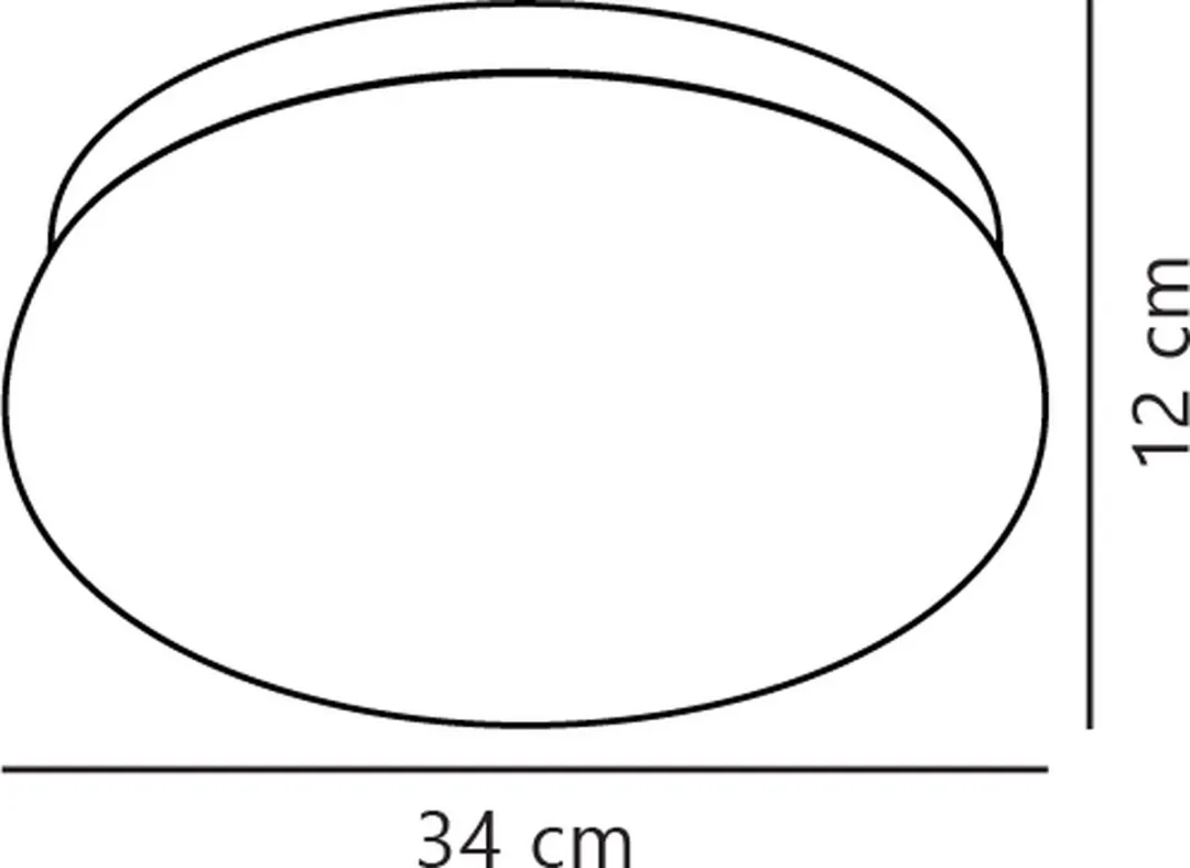 Nordlux Foam Plafondlamp E27 - 34cm - IP44 - Wit
