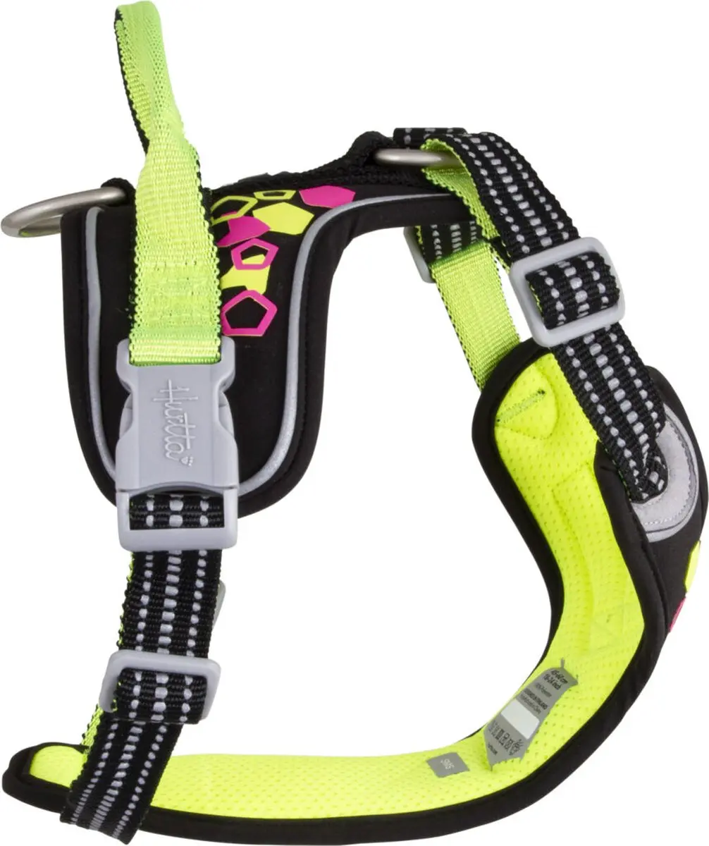 Hurtta Weekend Warrior Harness - Neon Licorice - L - afbeelding 3 van 6