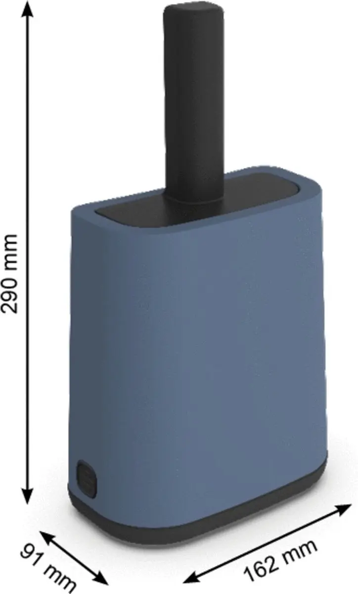 Rotho MyPet Horizon Schoonmaakset Kattenbak - Blauw - afbeelding 4 van 6