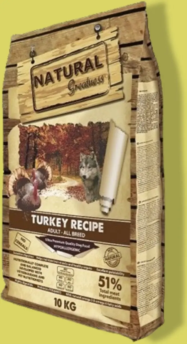 Natural Greatness Hondenvoer Kalkoen - Droogvoer 2kg - afbeelding 6 van 6