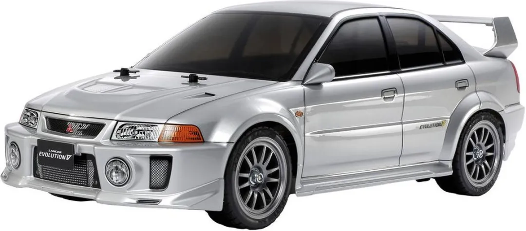 Tamiya RC Mitsubishi Lancer Evo V TT-02 Modelbouwpakket 1:10
