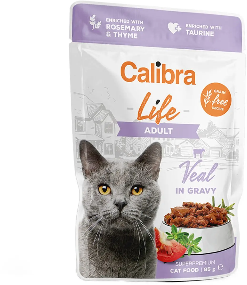 Calibra Life Adult Natvoer Kalkoen - 28 x 85g - afbeelding 2 van 4