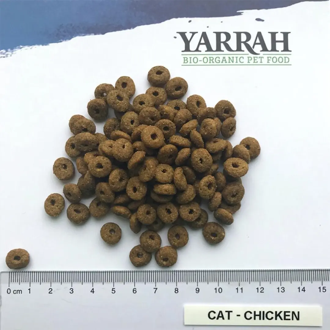 Yarrah Bio Kattenvoer Adult Kip 800g - 6x - afbeelding 2 van 6