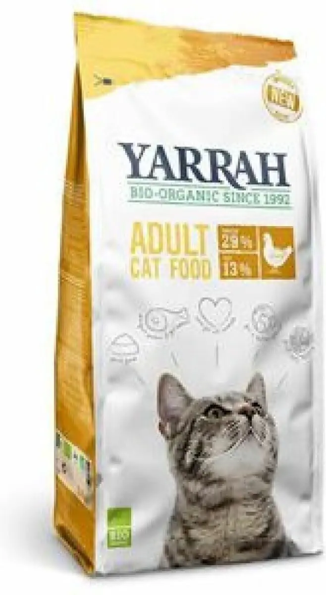 Yarrah Bio Kattenvoer Adult Kip 800g