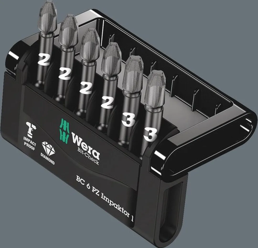 Wera 6-delige Pozidrive Bitset 05057692001