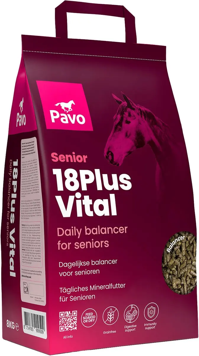 Pavo 18Plus Vital - 8 kg - afbeelding 2 van 2