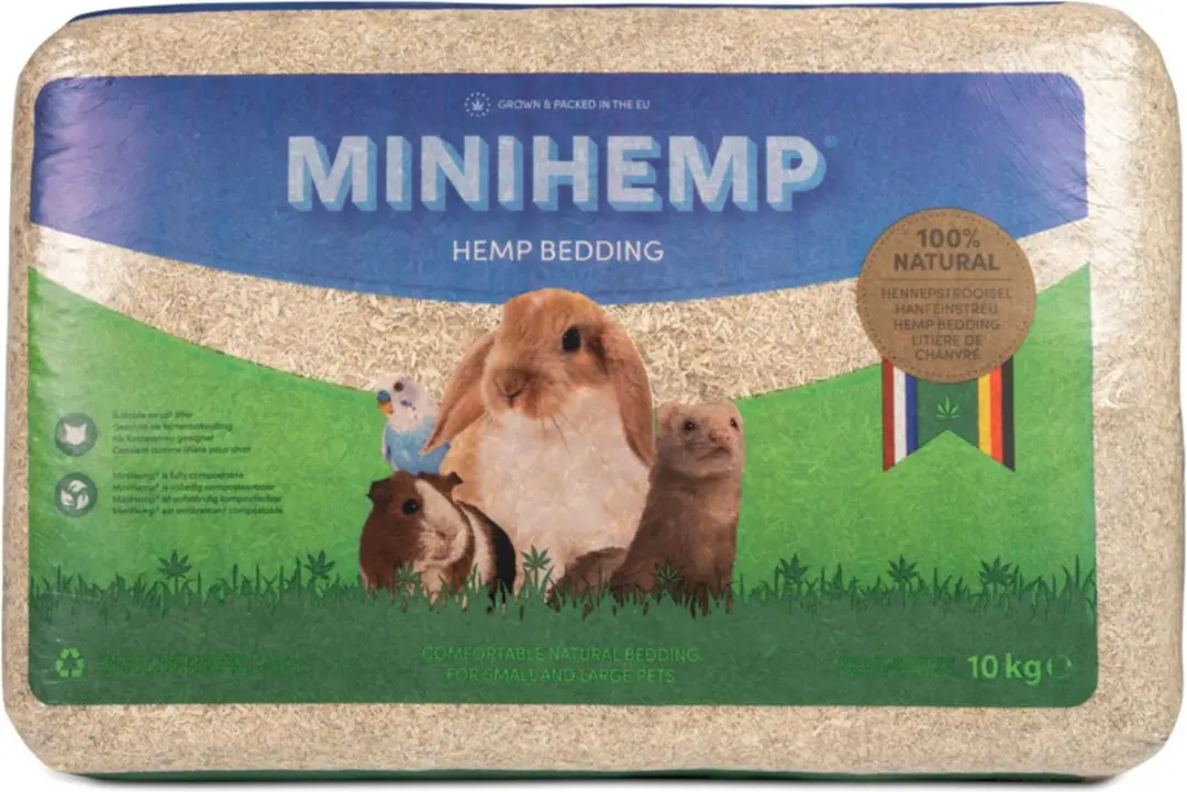 MiniHemp Bodembedekking Hennepstrooisel 100 liter - afbeelding 3 van 4