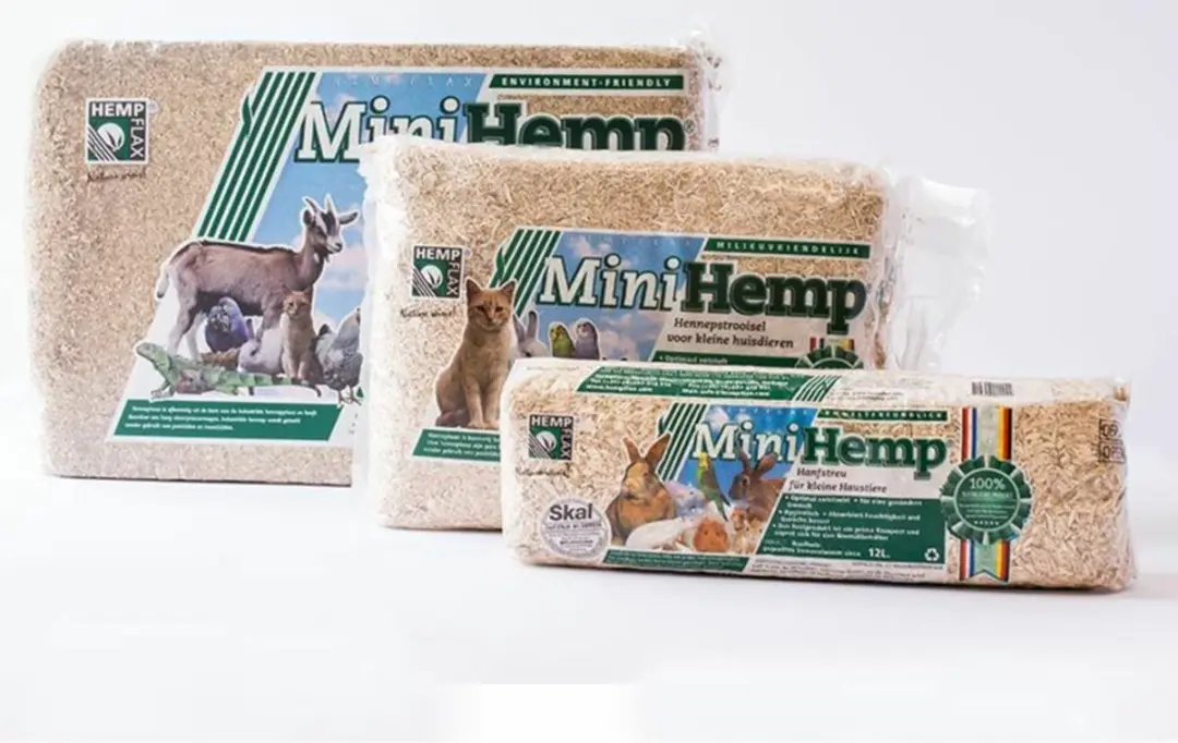 MiniHemp Bodembedekking Hennepstrooisel 100 liter - afbeelding 2 van 4