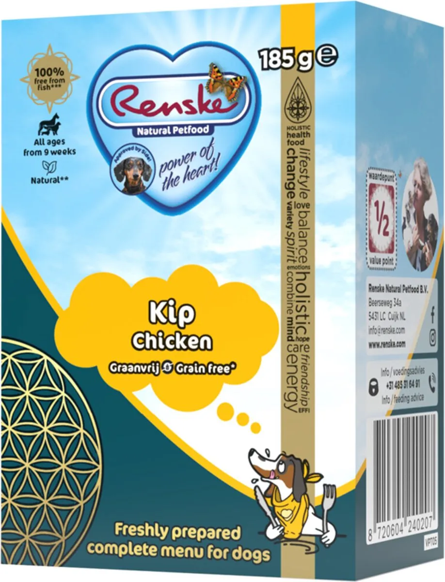 Renske Vers Graanvrij Kip 185g - 24 Stuks