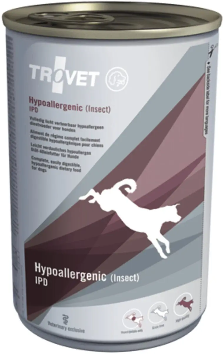 Trovet IPD Hypoallergenic Hondenvoer Insect