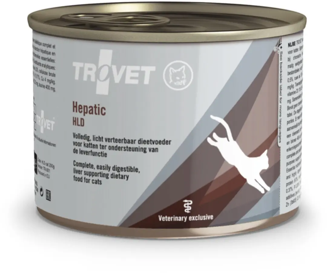 Trovet Hepatic HLD Kattenvoer Nat