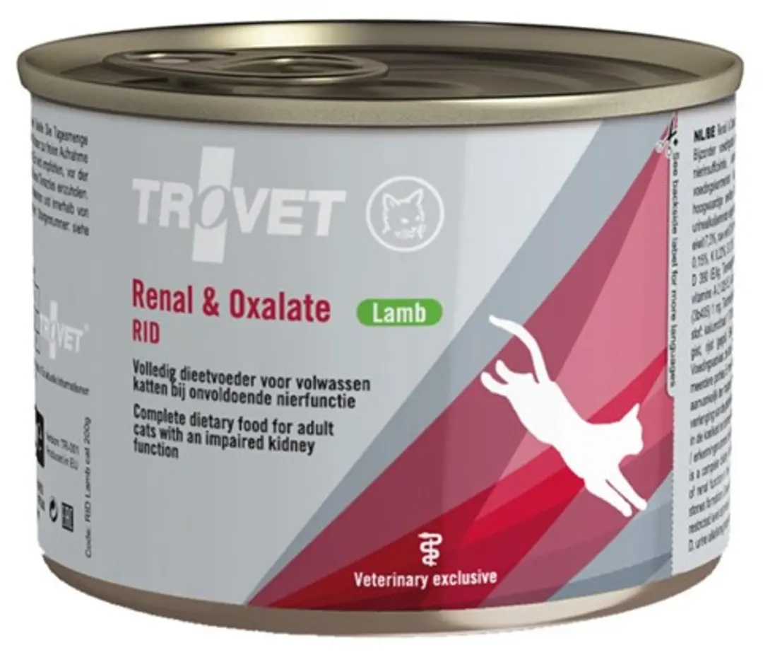 Trovet Kattenvoer Nat RID Renal & Oxalate Kip - 12x100gr - afbeelding 2 van 4