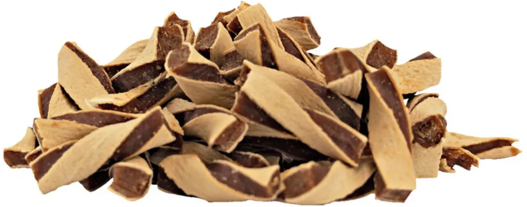 Braaaf Twisted Bites Hondensnack Kip Vis - 10 x 85gr - afbeelding 2 van 6