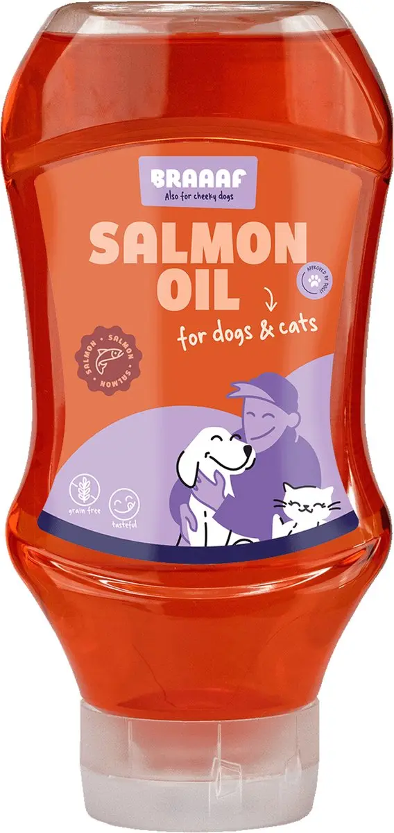 Braaaf Zalmolie 500ml - afbeelding 2 van 4