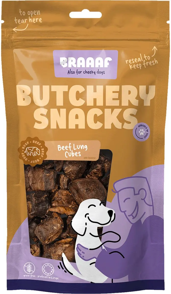 Braaaf Butchery Beef Lung Cubes