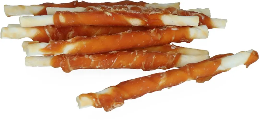 Braaaf Rol Sticks Hondensnack Kip 12cm - 80 gr - afbeelding 3 van 4