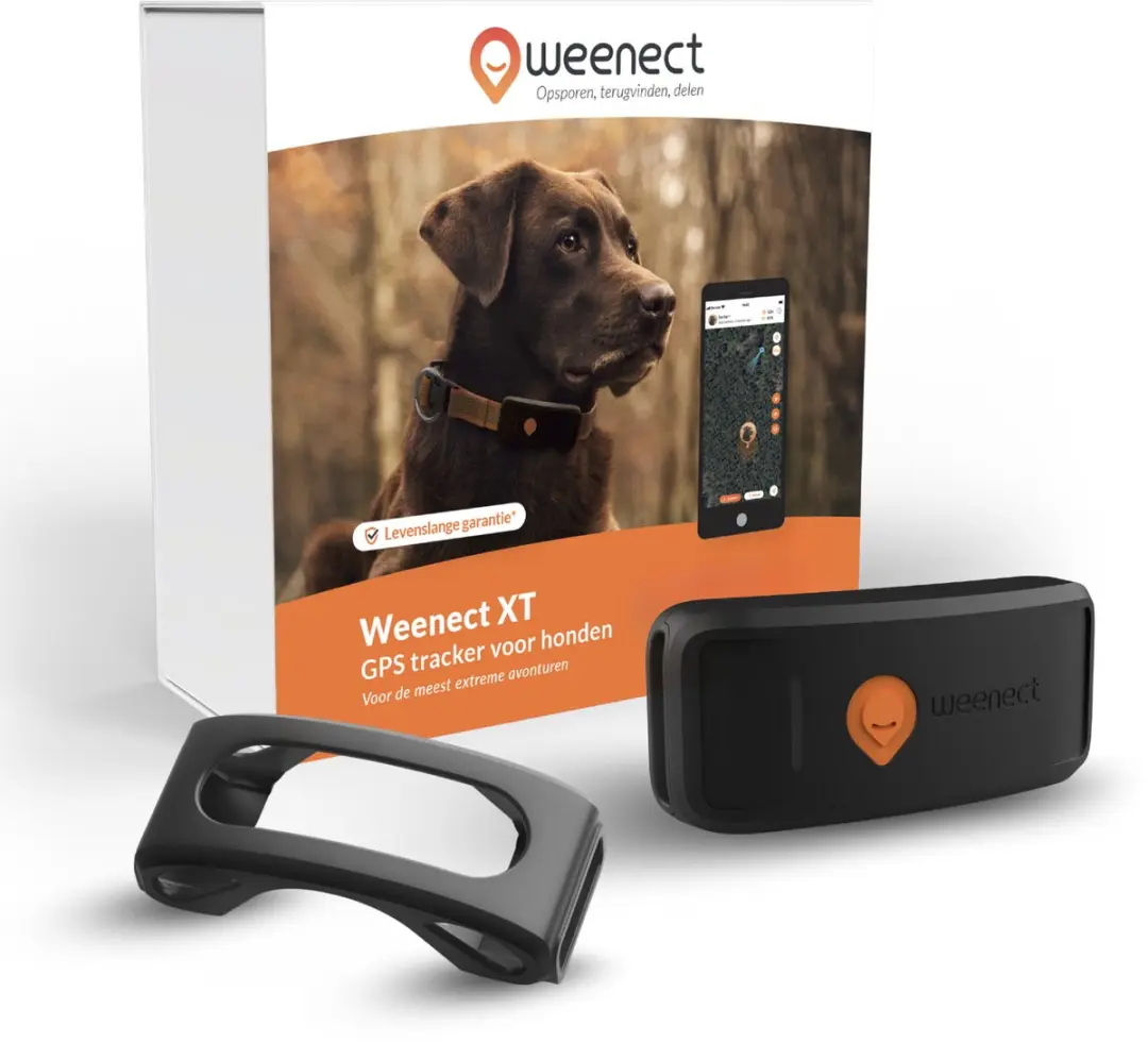 Weenect XT GPS-tracker voor honden