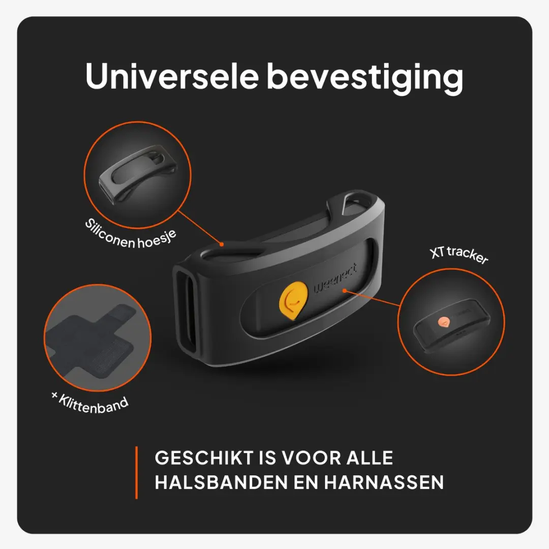 Weenect XT GPS-tracker voor honden - Zwart - afbeelding 4 van 6