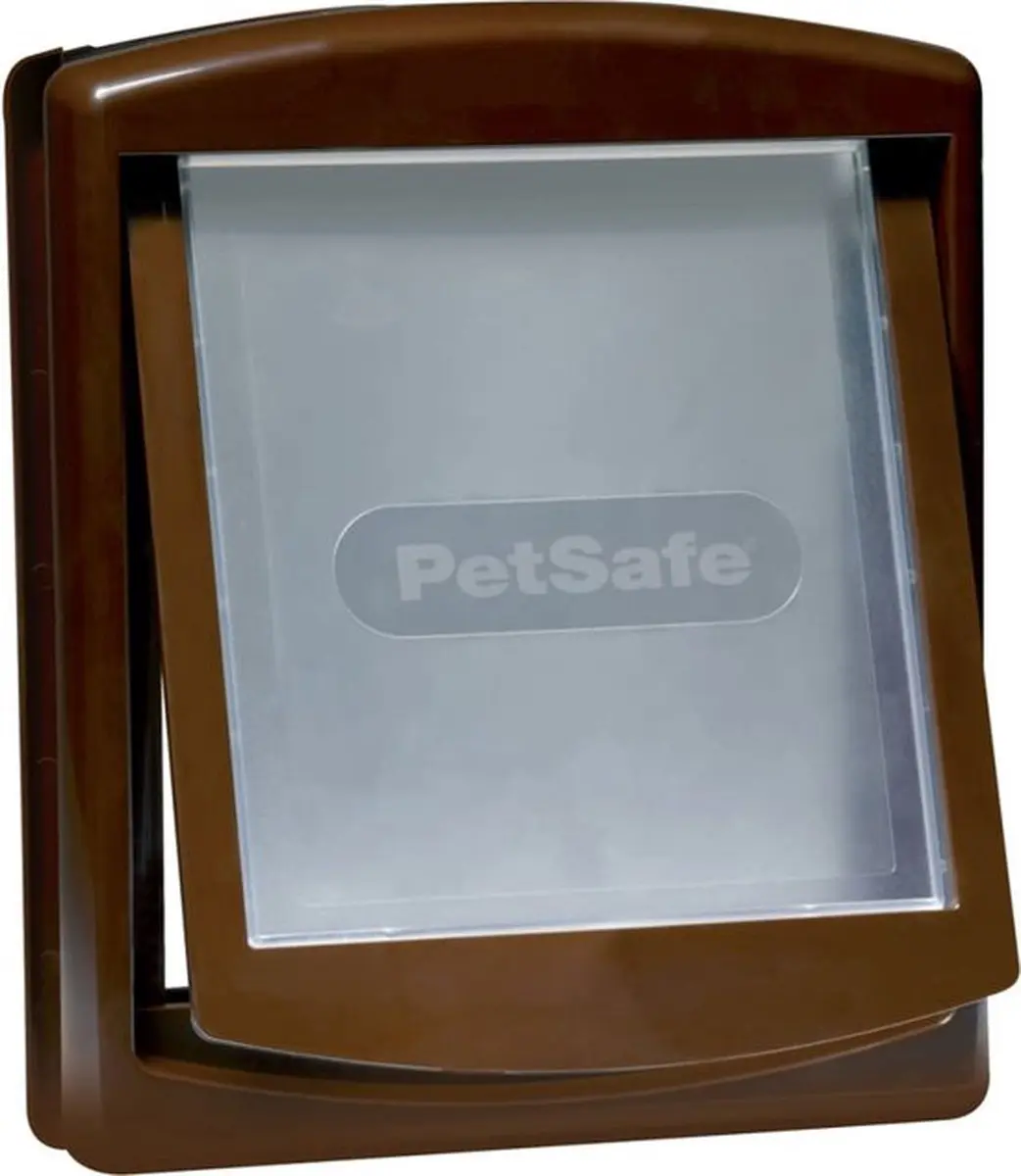 PetSafe Staywell 730 Kattenluik - S - Bruin/Transparant - afbeelding 4 van 6