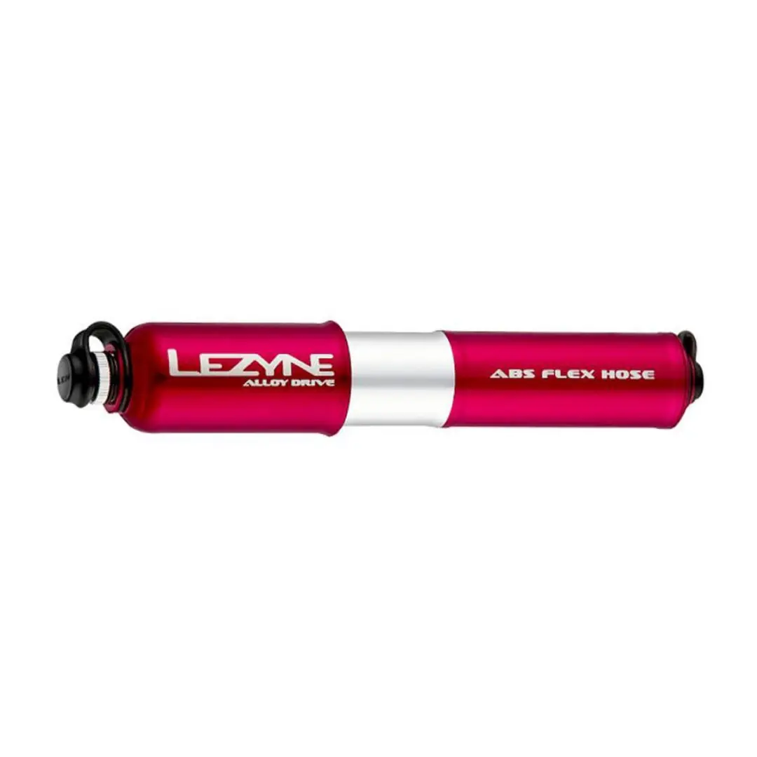 Lezyne Alloy Drive Mini Pump S Handpomp - Rood - afbeelding 5 van 6