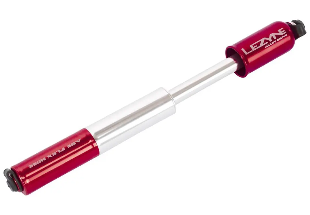 Lezyne Alloy Drive Mini Pump S Handpomp - Rood - afbeelding 4 van 6