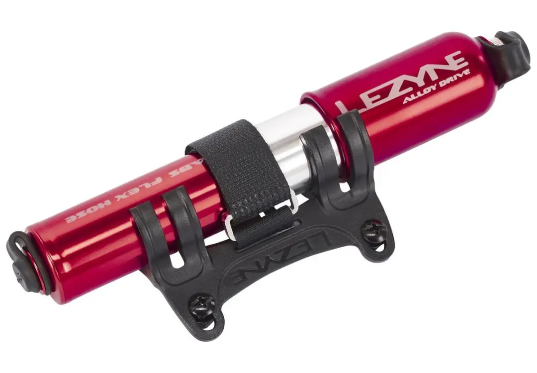 Lezyne Alloy Drive Mini Pump S Handpomp - Rood - afbeelding 2 van 6