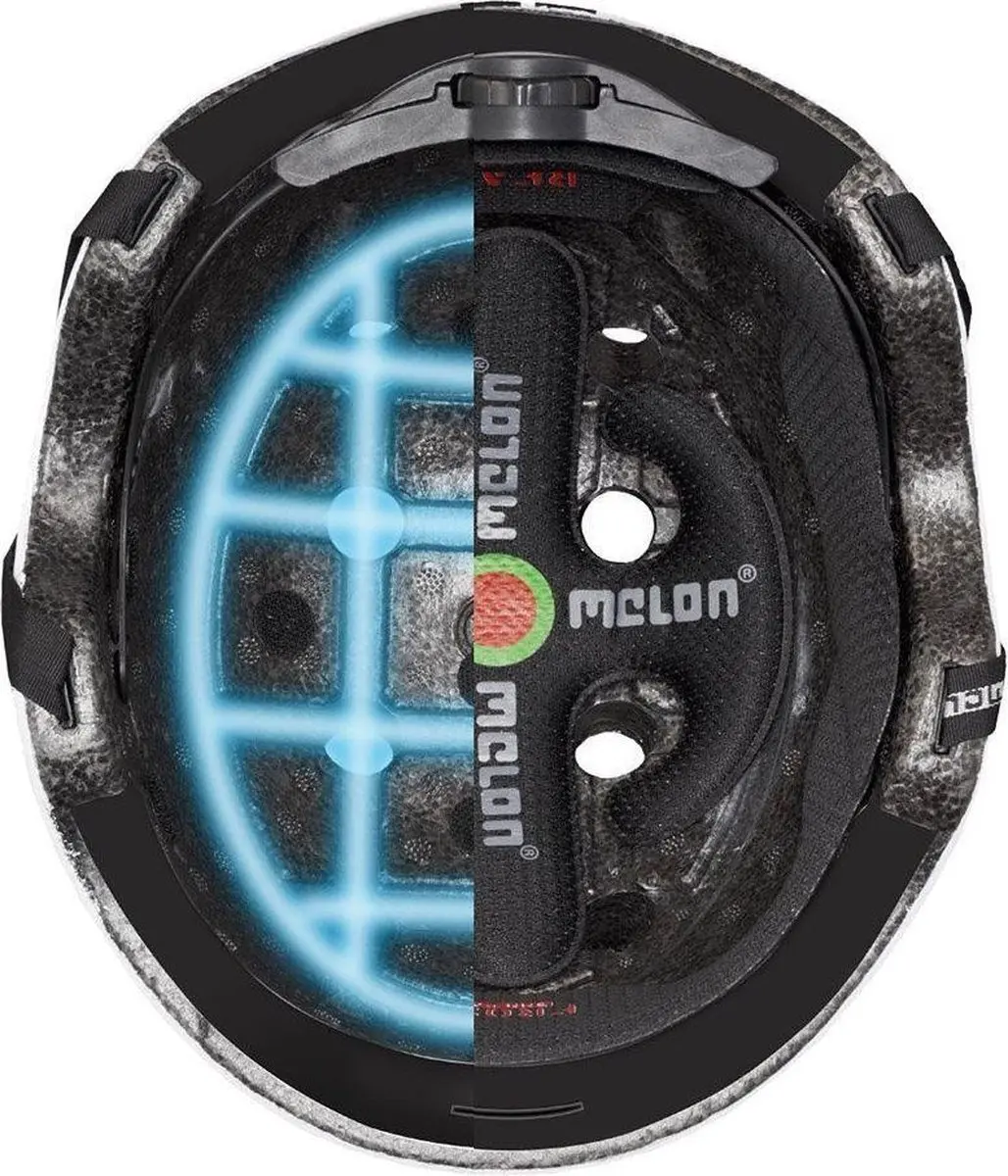 Melon Urban Active Junior Kinderhelm XXS - Zwart/Roze - afbeelding 2 van 6