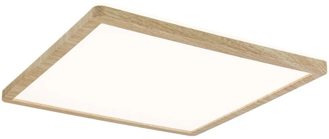 Paulmann Atria Shine LED-paneel 16W 1600lm 3000K Houtlook