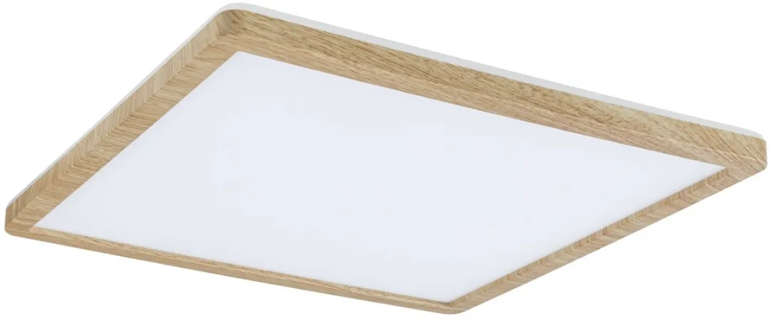 Paulmann Atria Shine LED-paneel 16W 1600lm 3000K Houtlook - IP44