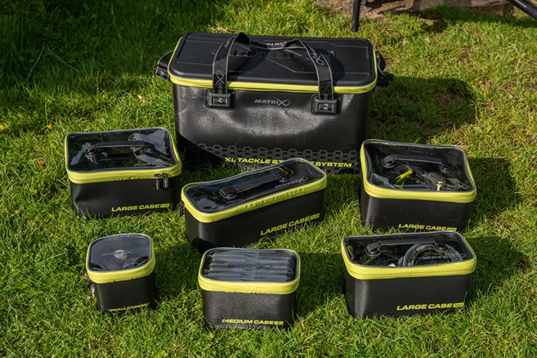 Matrix Small EVA Case 140 Loden Doos - GLU168 - Black/Lime - afbeelding 3 van 6