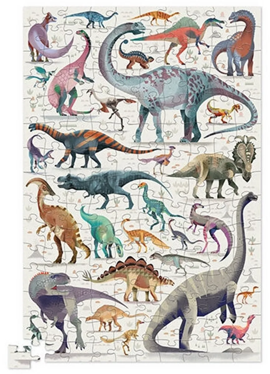 Crocodile Creek Puzzel World of Dinosaurs 150 Stuks