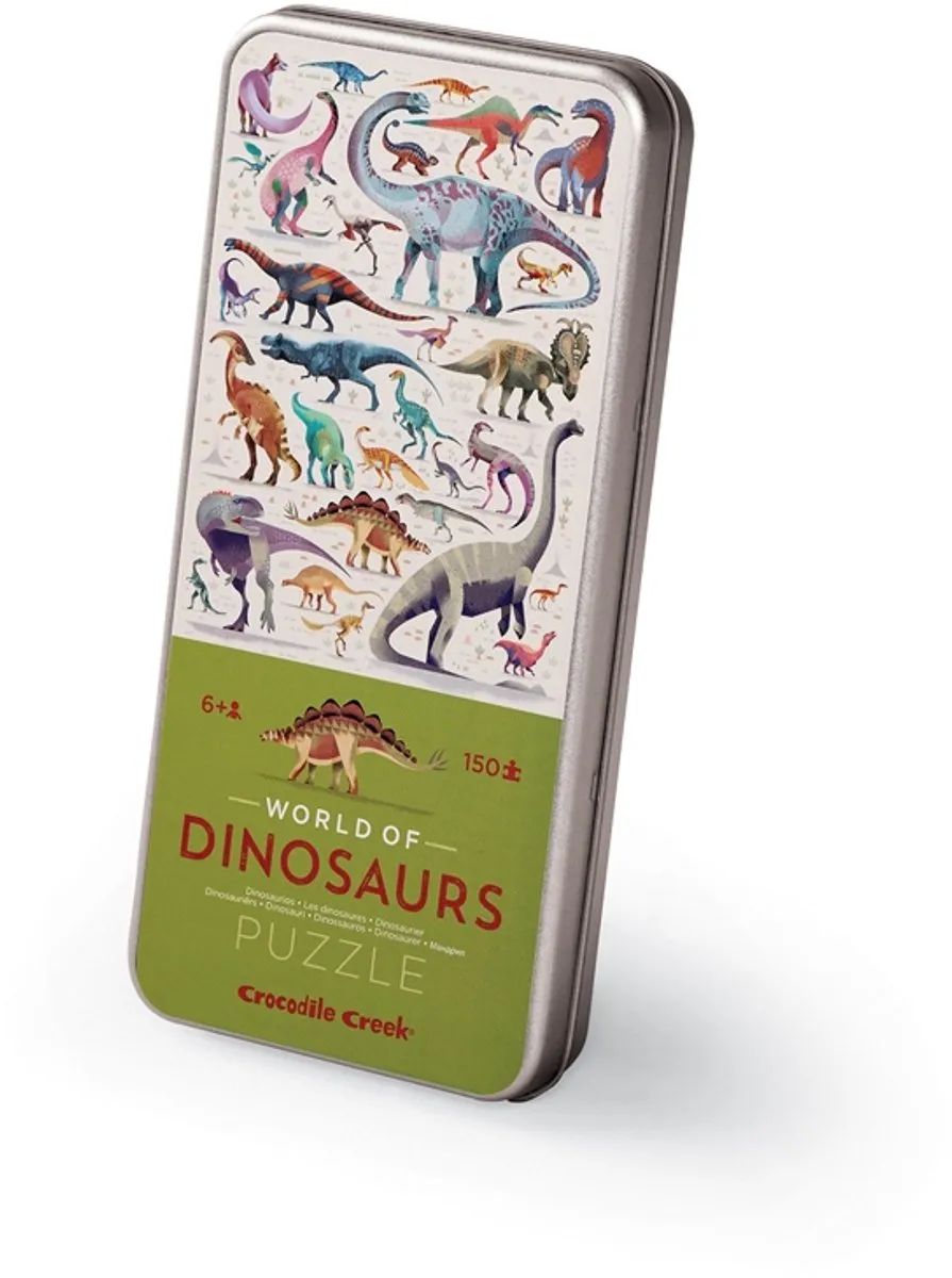 Crocodile Creek Puzzel World of Dinosaurs 150 Stuks