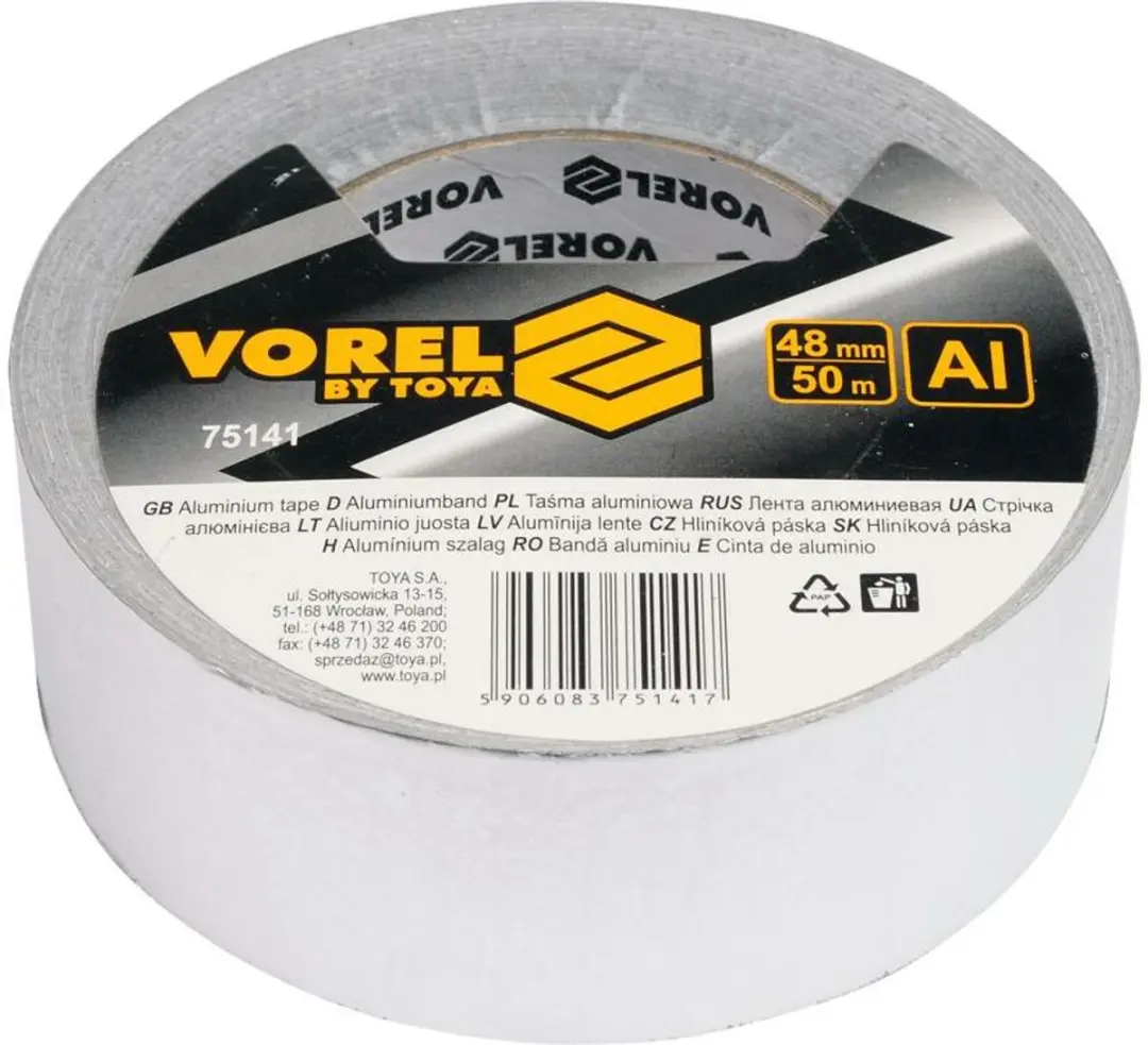 Vorel Aluminiumtape 48mm x 50m