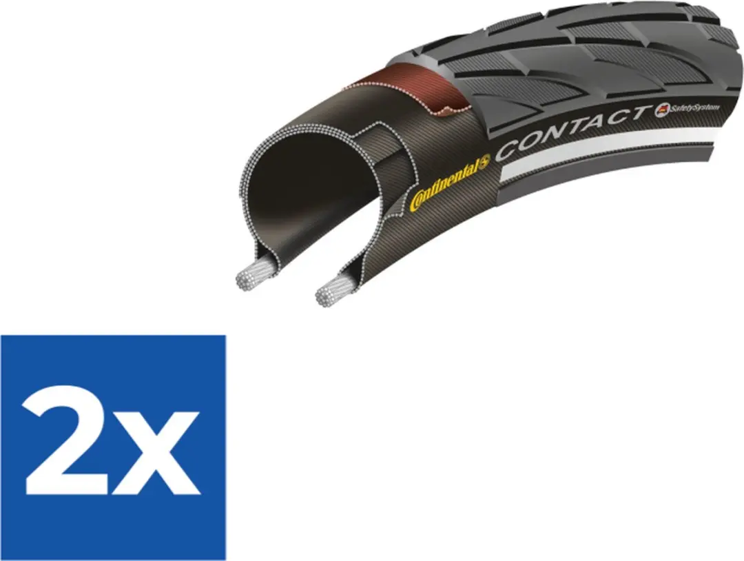 Buitenband Continental Contact Reflex 28 x 1.60 / 42-622mm