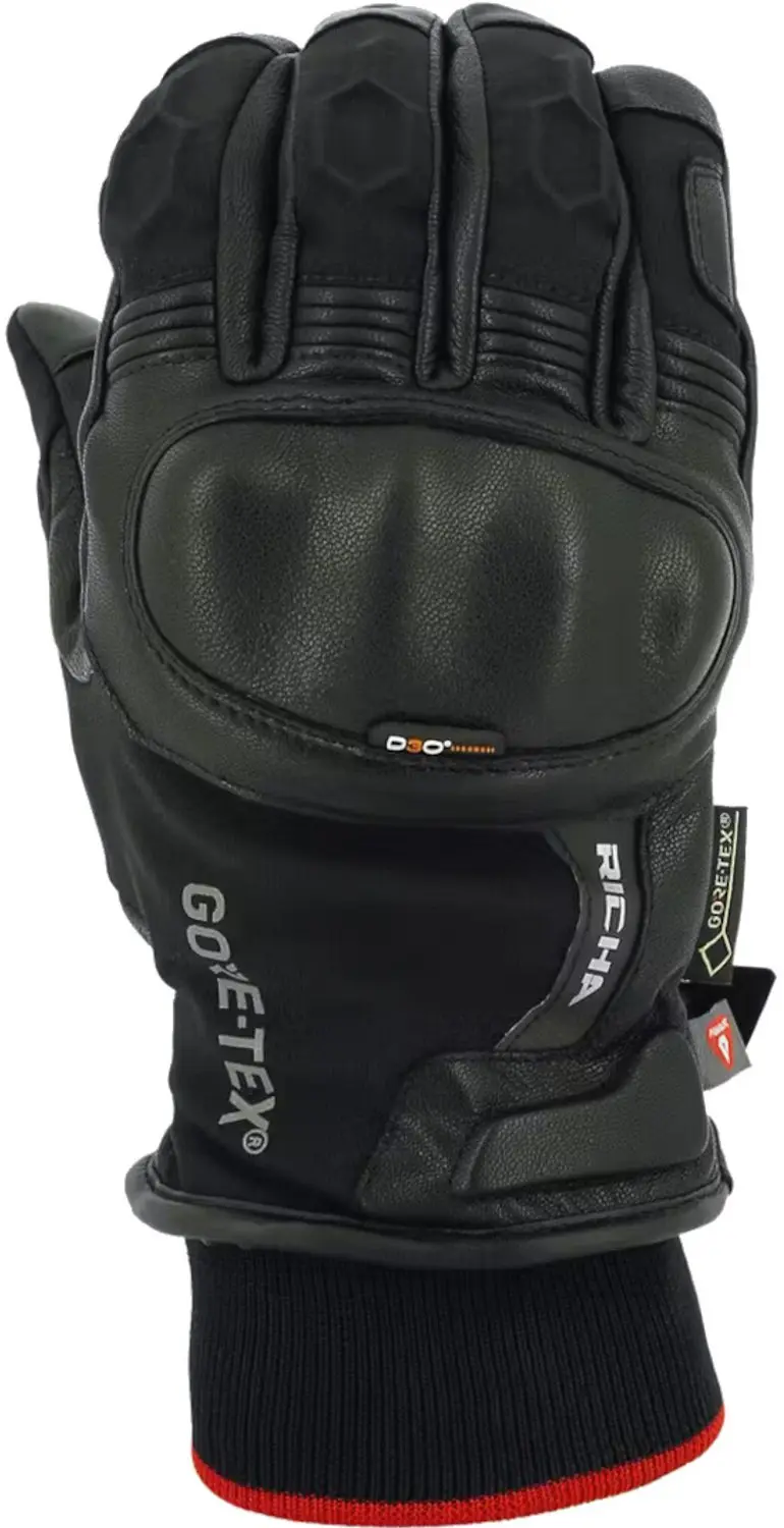 Richa Ghent Gore-Tex Zwart Handschoenen