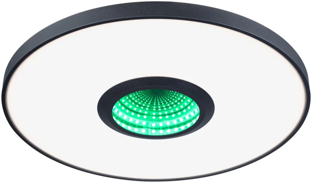 Paulmann Spaceglow Three Wandlamp RGB 1400lm - Zwart mat