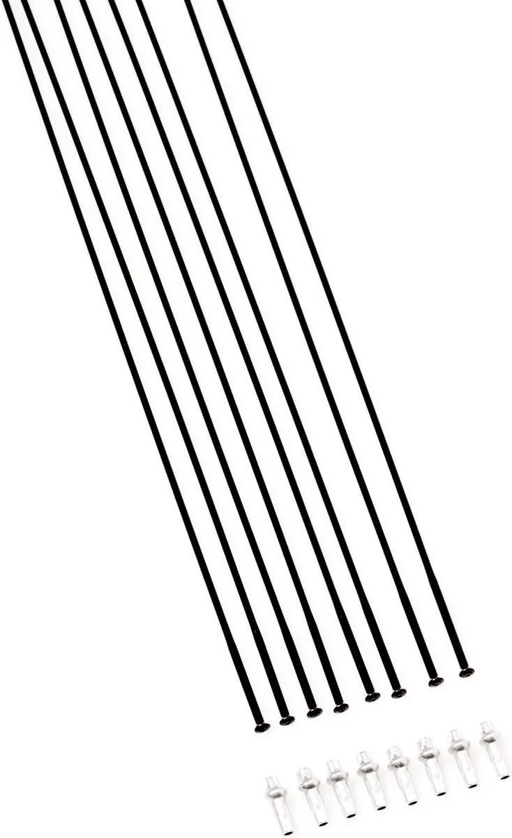 DT Swiss spaakkit HXC1200 Spline 29 voor+achter zwart