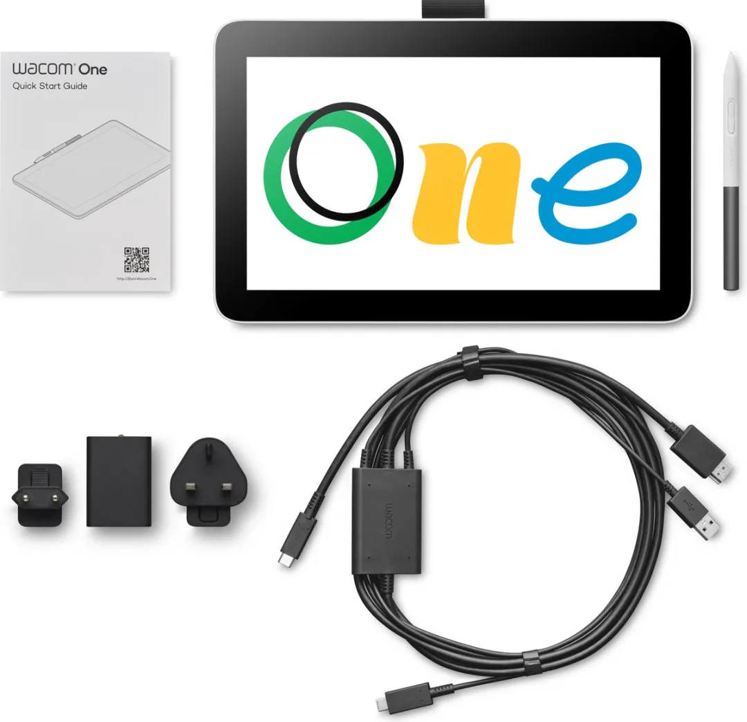 Wacom One 12 DTC121W0B - Wit