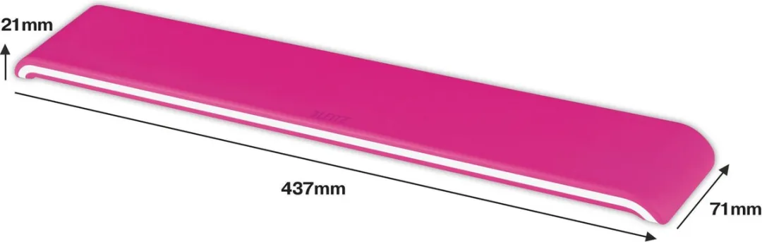 Leitz WOW Ergo Polssteun Roze - afbeelding 3 van 6