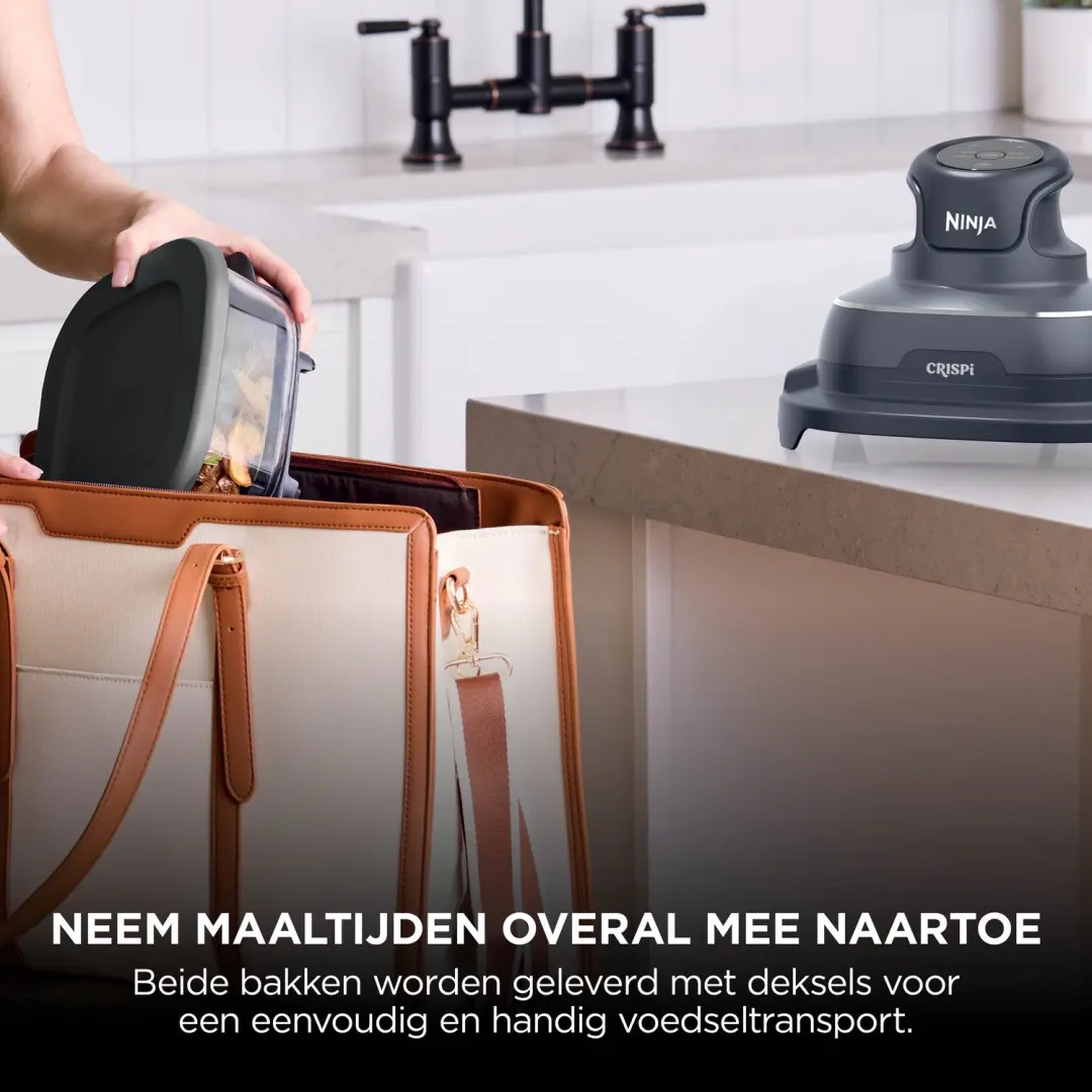 Ninja CRISPi FN201EUBL1 Glazen Airfryer - Blauw - afbeelding 5 van 6