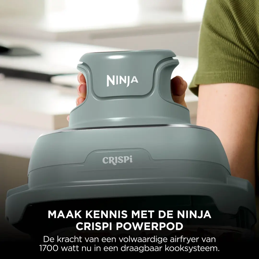 Ninja CRISPi FN201EUGN8 Glazen Airfryer - Groen - afbeelding 4 van 6