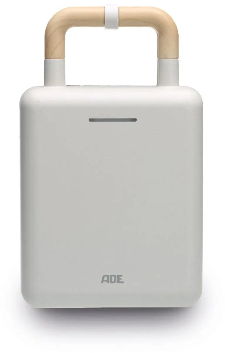 ADE KG2138-1 2-in-1 Croque Wafelijzer - Wit - afbeelding 5 van 5